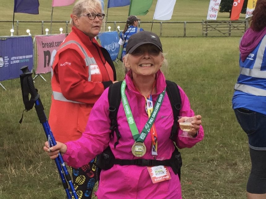 Mandy conquers the Chilterns for MS