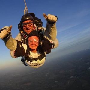 Skydivers raise over £17,000