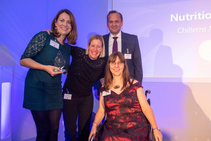 Nutrition team win at QuDos awards