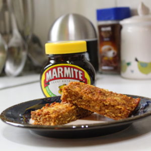 Marmite & Chilli Flapjacks