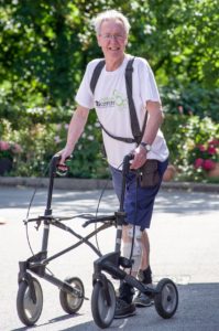  Patrick with his walker