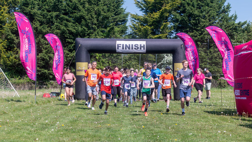 Runners go the distance to raise over £9,000 for the Chilterns Neuro Centre