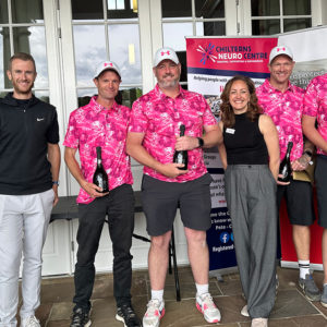 Golfers swing into action for the Chilterns Neuro Centre