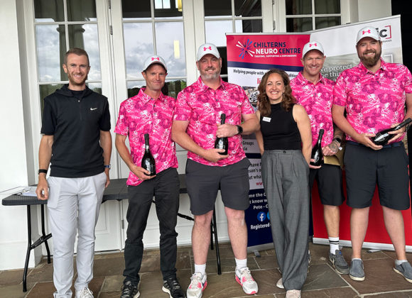 Golfers swing into action for the Chilterns Neuro Centre